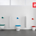 Geberit Bambini WC assortment in colors