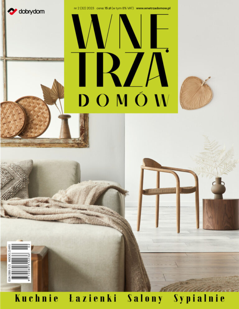 WNĘTRZA DOMÓW nr 2(32)2023 (PDF) — okładka