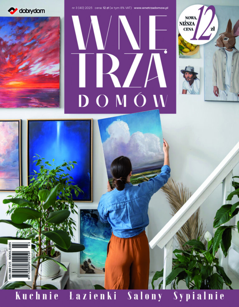 WNĘTRZA DOMÓW nr 3(40)2025 (PDF) — okładka